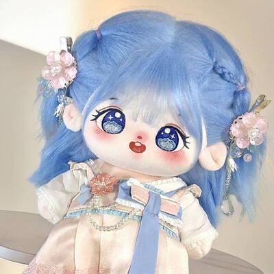 棉花娃娃女正版现货20cm