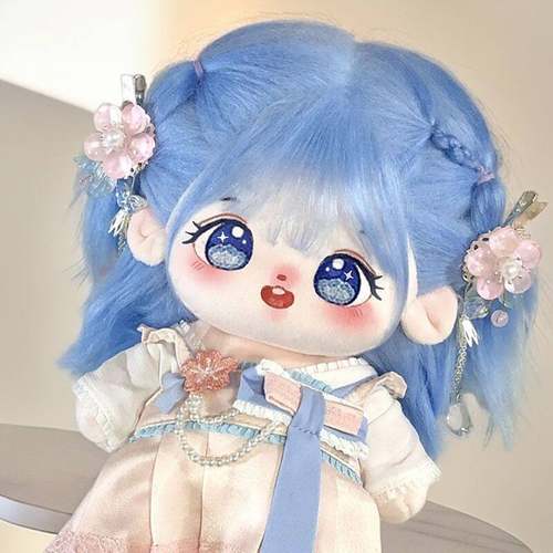 棉花娃娃女正版现货20cm