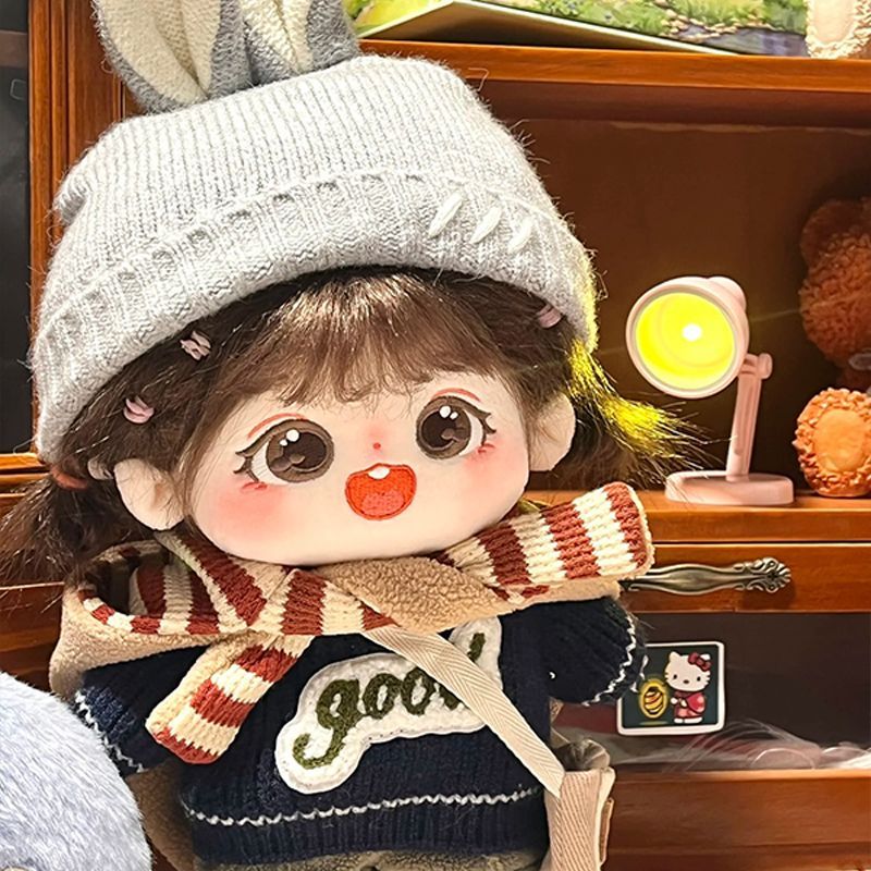 栗粒公仔女娃20cm可换装