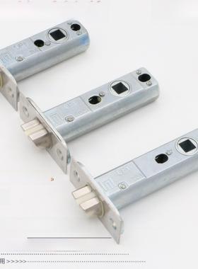 轻弹簧静音门锁名牌三孔斜舌锁锁芯原装门单舌锁体51Mm60Mm70Mm