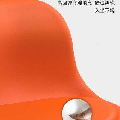 北欧吧台椅奶茶店前台高脚凳收银台旋转升降椅现代简约家用高脚椅