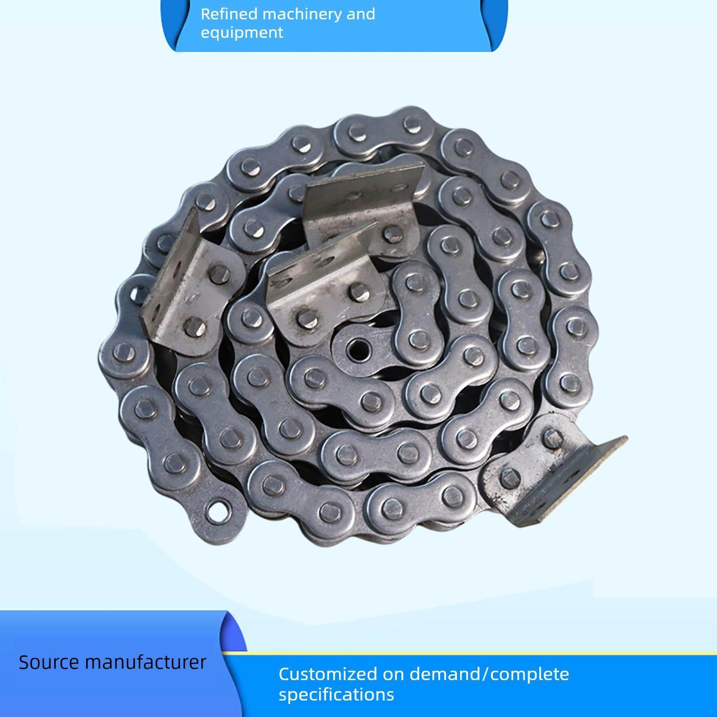 304不锈钢输送炼4点5点工业输送辊单孔双孔弯板带耳双孔炼