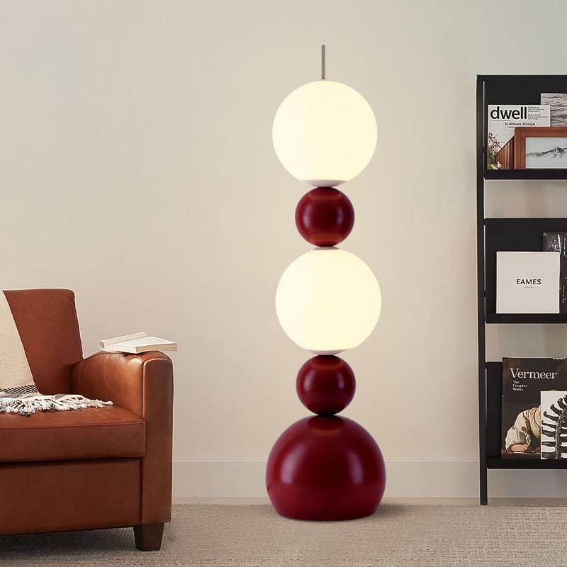 意大利设计师中古艺术葫芦落地灯包豪斯客厅卧室沙发旁立式墙角灯