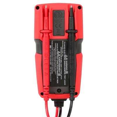 Unilide Ut125C便携式电工数显万用表Ut123高精度智能防烧万用表