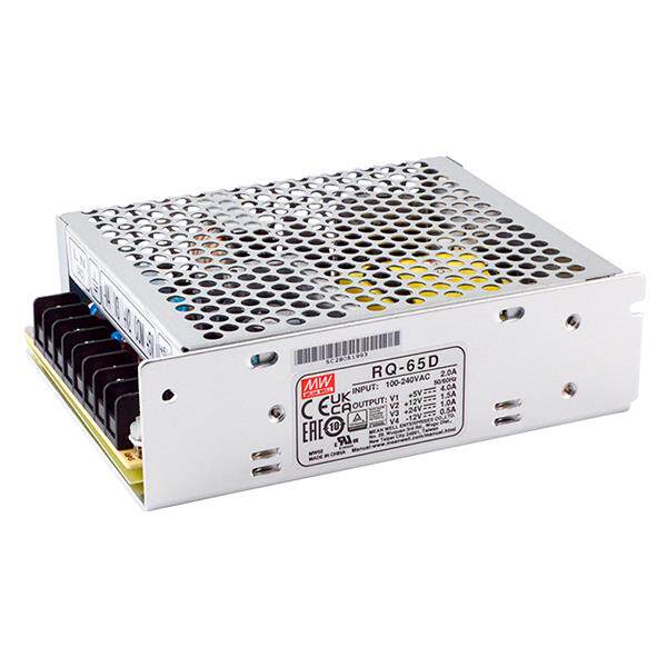 台湾均井开关电源Rq-65B/65D/85D/125B/125D四输出可替代Q-60D/B