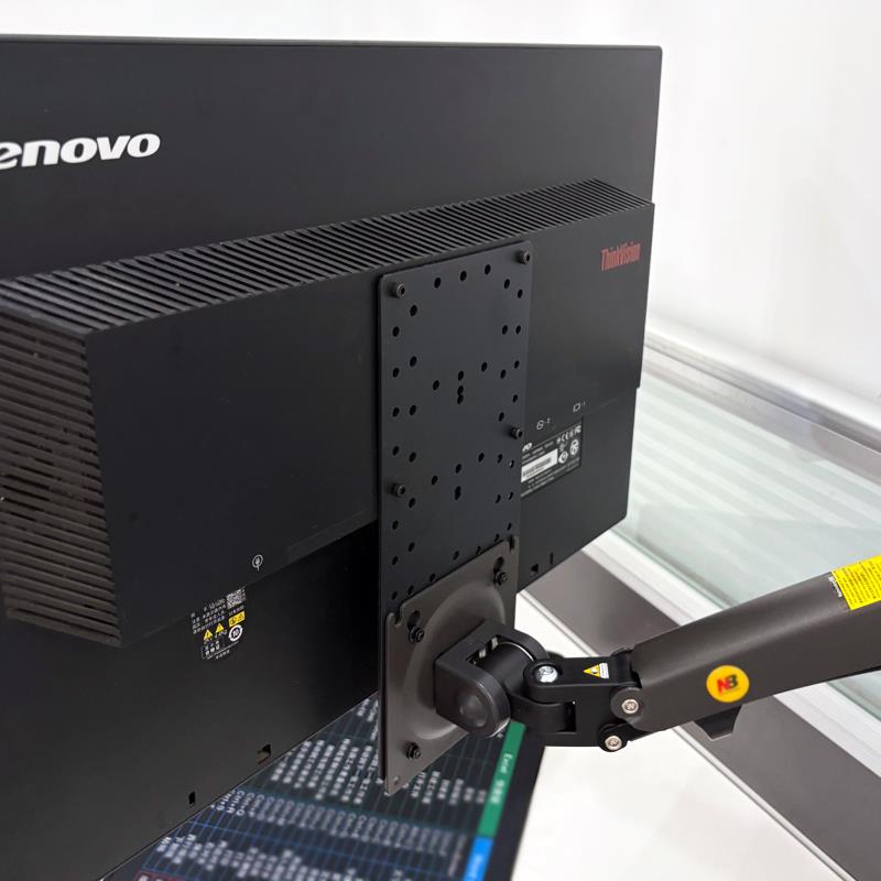 电脑萤幕增高板拓展板擡高降低挂架vesa扩展板显示器支架延长板