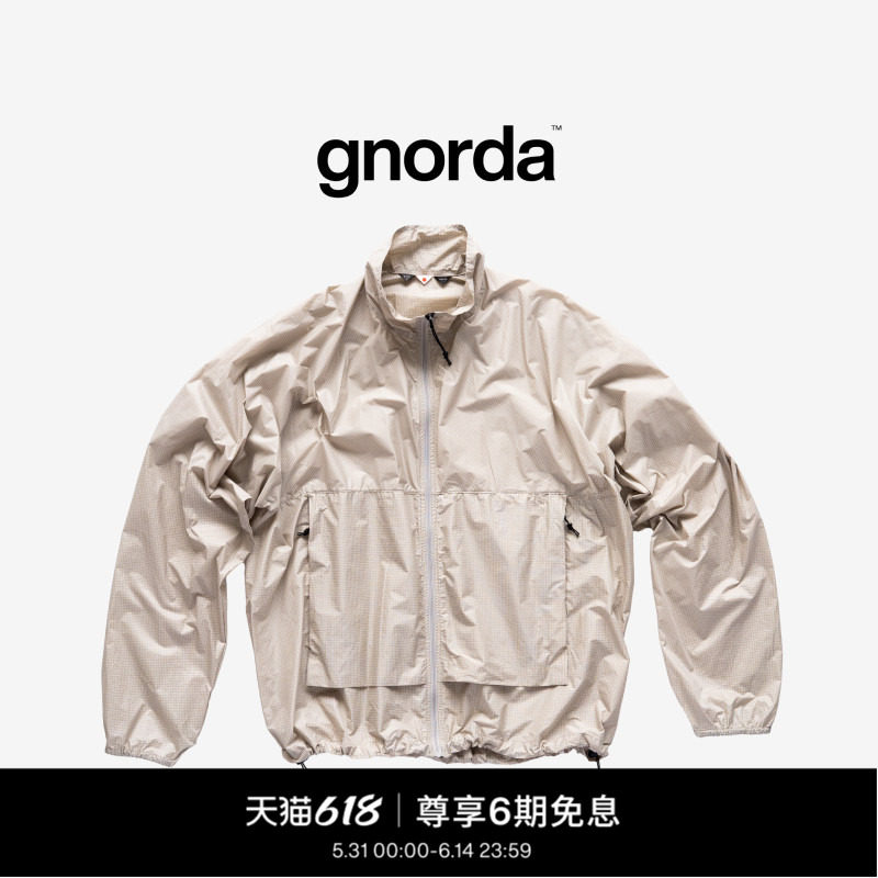 norda x gnuhr男女同款越野跑防风衬衫夹克户外运动夹克