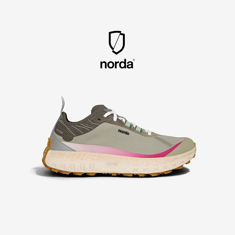 【新品】norda 001A男女低帮越野跑鞋Dyneema户外徒步轻便运动鞋