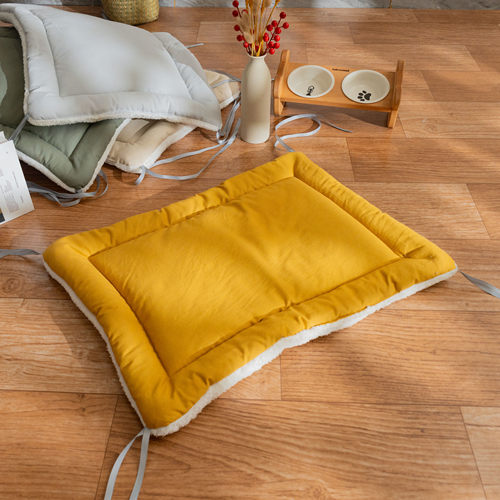 帆布宠物地垫带绑带耐磨耐咬