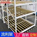配台滚轮货架 流利条货架滑轨货架铝合金不锈钢钣金流利条工作台装