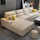 真皮沙发头层牛皮现代简约2025新款 客厅大小户型整套贵妃家俱组合