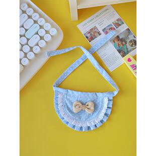 原创宠物项圈唾液围巾猫围巾手工定制猫项圈伊丽莎白项圈