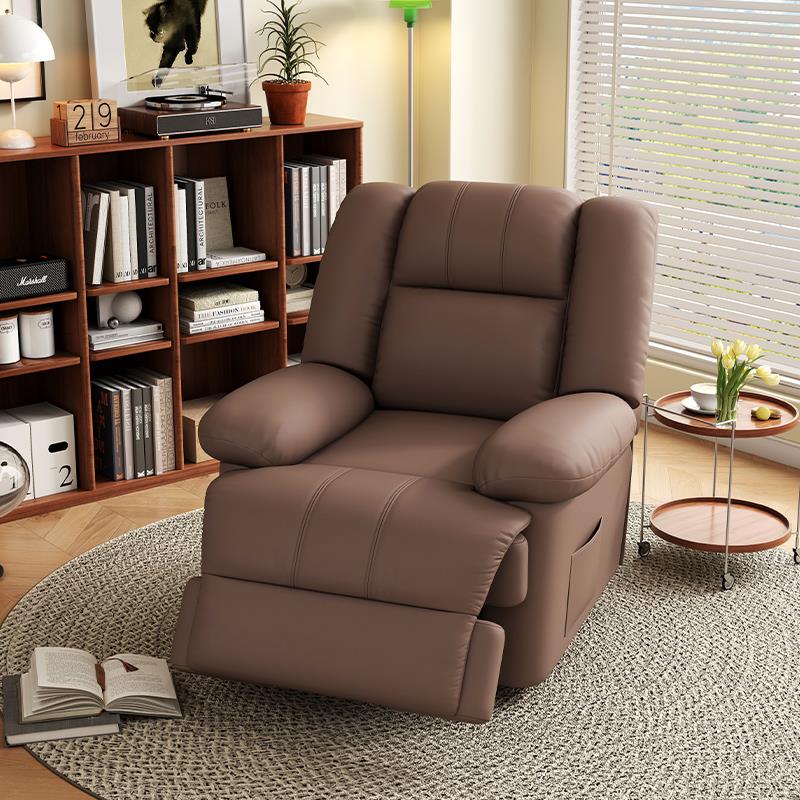 太空沙发舱单人电动多功能休闲 躺椅可摇旋转可按摩美甲美容沙发