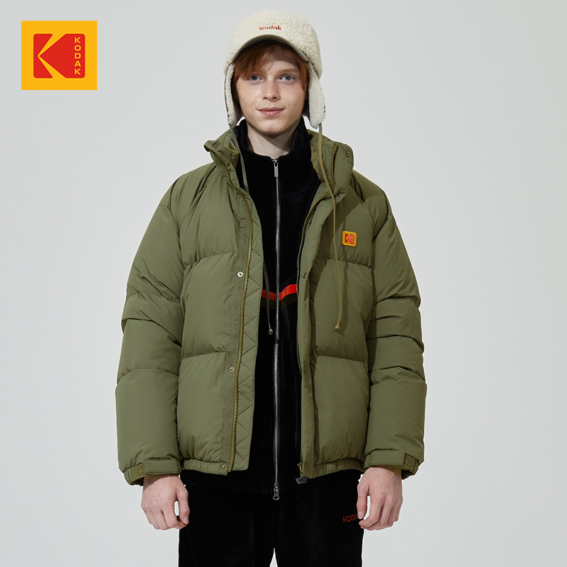 kodak常规时尚运动羽绒服保暖