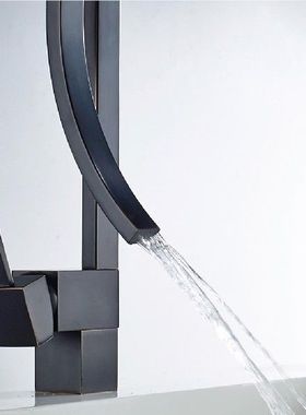 Black Matte Faucet Bathroom Basin Faucet Wash Tap Bathroom