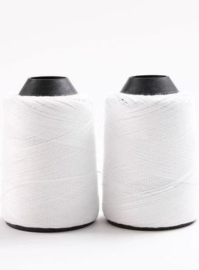 缝被子线聚酯纤维线老式手工家用手缝针线大卷缝衣线粗线黑色缝纫