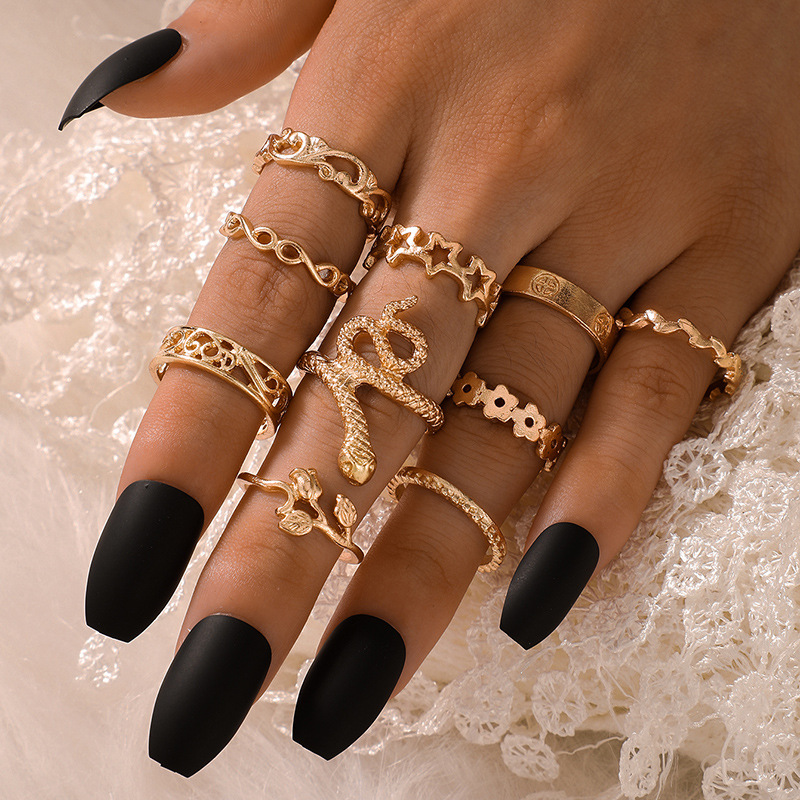 Jewelry Combination Set Ring Multi-piece Set Joint Ring