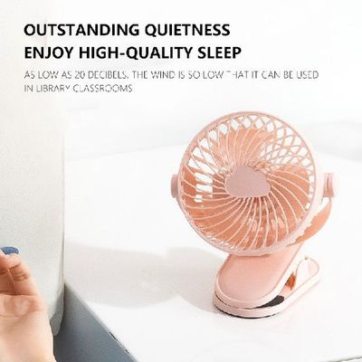 Usb Convenient Clip Fan Super Mute Clip Charging Fan 60