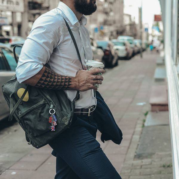 Keychain Uk Flag London Souvenir Key Souvenirs Rings