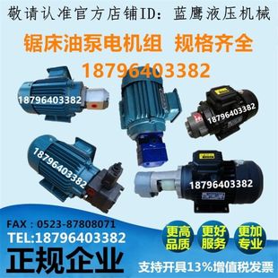 B6调压齿轮 带锯床液压油泵HGP高压齿轮泵VP变量泵YB1叶片泵CB