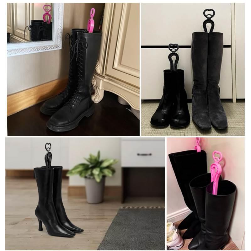 靴撑加长塑料撑鞋神器中筒长筒过膝靴收纳固定夹子女高靴子支撑架