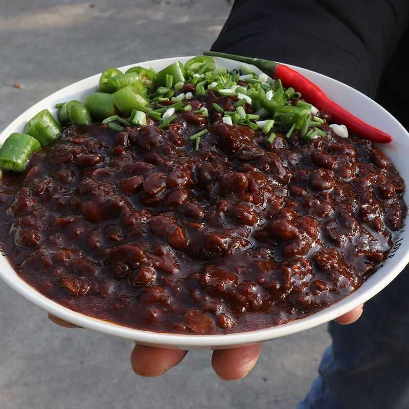 阜阳五香香辣老式酱豆西瓜酱黄豆酱传统制作农家酱豆即食微辣新鲜