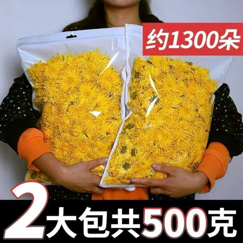 金丝皇菊特大菊花茶散装批发大菊花茶非贡菊胎菊茶叶一朵一杯菊花