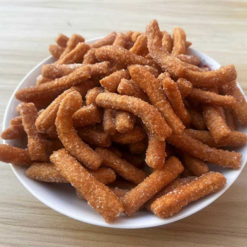 安徽阜阳特产羊角蜜糖饺子糖稀梅豆角散装老式传统手工糕点果子密