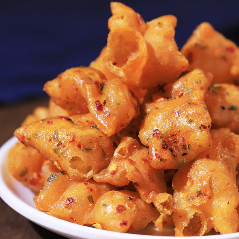 辣口酥湖南特产老式麻叶排叉高点麻花馓子甜辣酥油薄脆网红零食