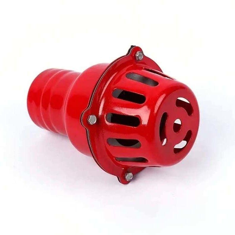 抽粪泵自吸水泵底阀止回阀单向B过滤网铁皮笼头软管铁皮灯笼头