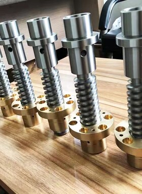 热销不锈钢梯形丝杆T型丝杆粗牙丝杠梯型螺杆方扣牙条加工tr16t20