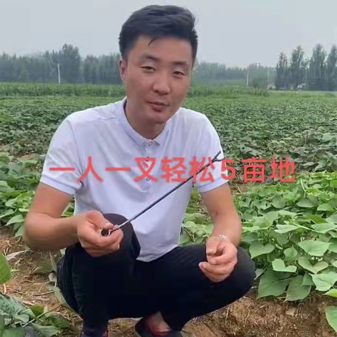 热销栽苗神器蜜薯苗地瓜苗镊子剪刀地瓜小型插秧器载菜苗器钳子红
