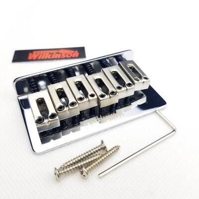 威尔金森 电吉他固定琴桥 wilkinson 电吉他拉弦板 WOF01