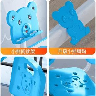小孩学习桌写作业课桌椅男孩女孩 儿童书桌家用小学生写字桌椅套装