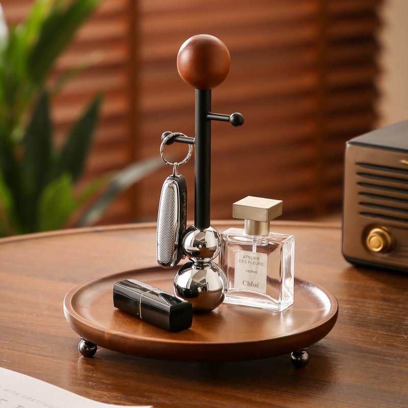 中古风钥匙收纳层架子玄关装饰收纳盒鞋柜装饰品摆件首饰置物架,收纳整理,钥匙收纳盒,淘宝优惠券,粉丝福利购,淘宝优惠卷