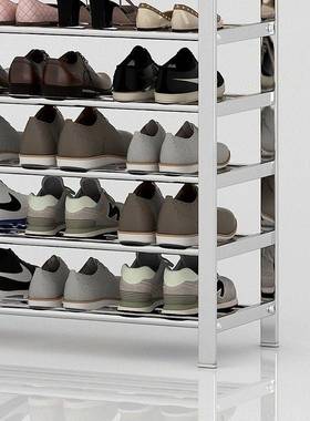 鞋简易纳多层架加不锈钢鞋柜厚八层九层十层宿舍寝88346室收置物