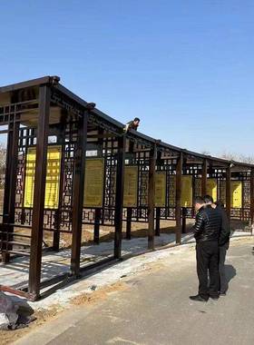 不锈钢塑商不锈钢廊场艺术馆景装饰公园广观场别墅园锈林不雕钢廊