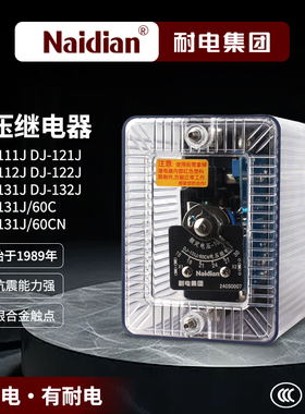 耐电集团电压继电器DJ-131J/DJ-132J/DJ-122J/DJ-111J/60CN