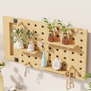 热销洞洞板电表箱装 饰画配电闸盒子遮挡玄关钥匙收纳强弱盖板挂画