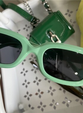 小众高级感复古方框墨镜女显脸小凹造型时尚街头遮阳太阳眼镜网红