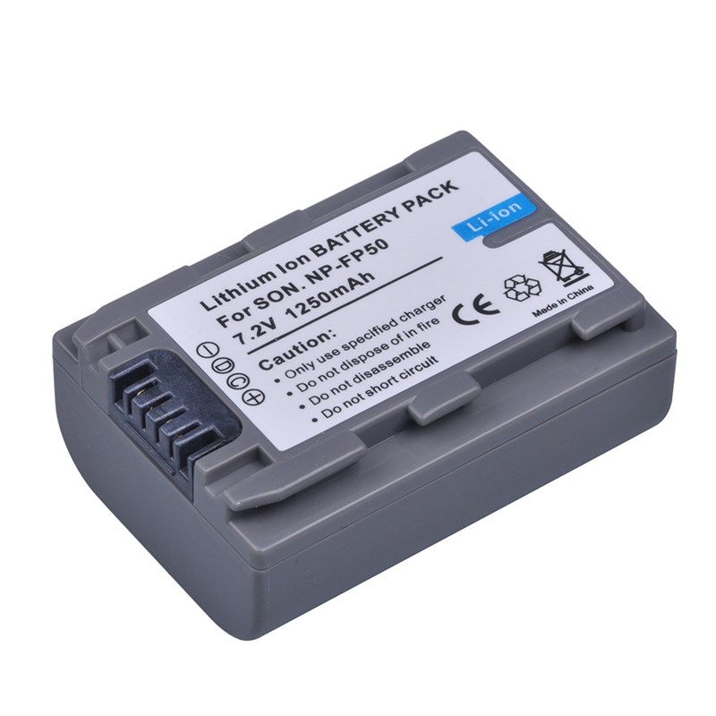 1Pc NP-FP50 NP FP50 NPFP50 Battery for Sony NP-FP30 NP-FP50