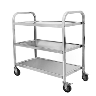 酒店用推车送餐车收碗车二层美食车调料车酒楼收残台小吃餐盘收拾