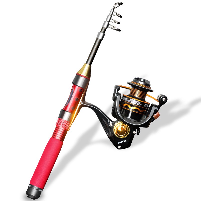 海竿抛竿全套迷你小海竿矶竿超硬超短节路亚筏竿套装钓鱼杆冰钓竿