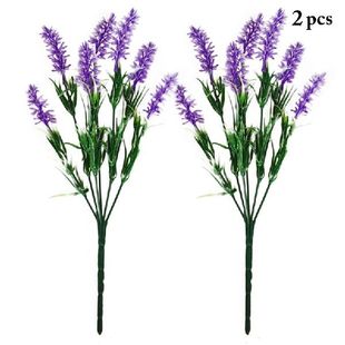 Lavender Provence Artificial Flowers Flower Faux Bouquet