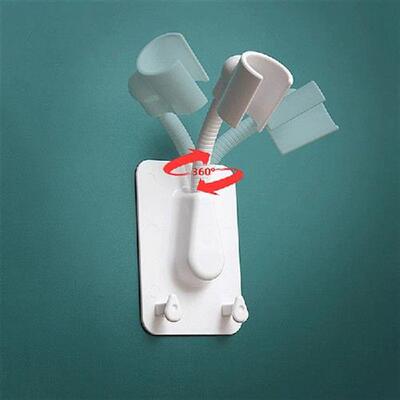 极速1pc 360 Shower Head Holder Plastic Adjustable