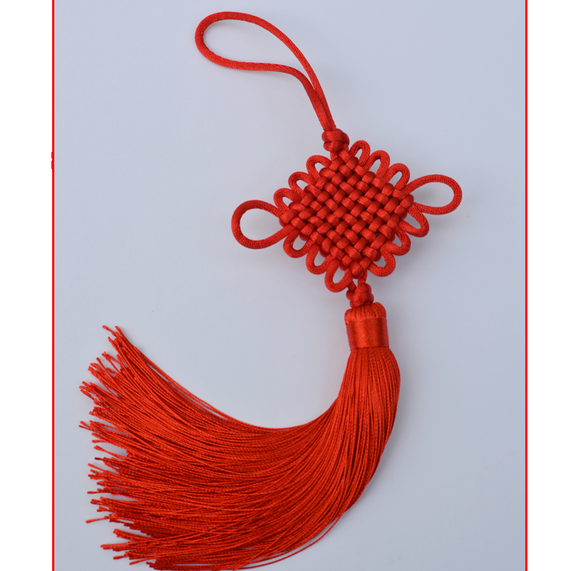 中国结挂件小号装饰门把手包挂车内吊坠葫芦婚庆春节送人礼品流苏