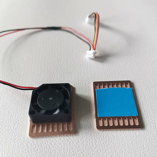 新品笔记本南桥散热小风扇散热片电脑芯片降温导热铜片散热器风扇