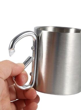 220ML Stailess Steel Mug Cup Camping Outdoor Travel Coffee