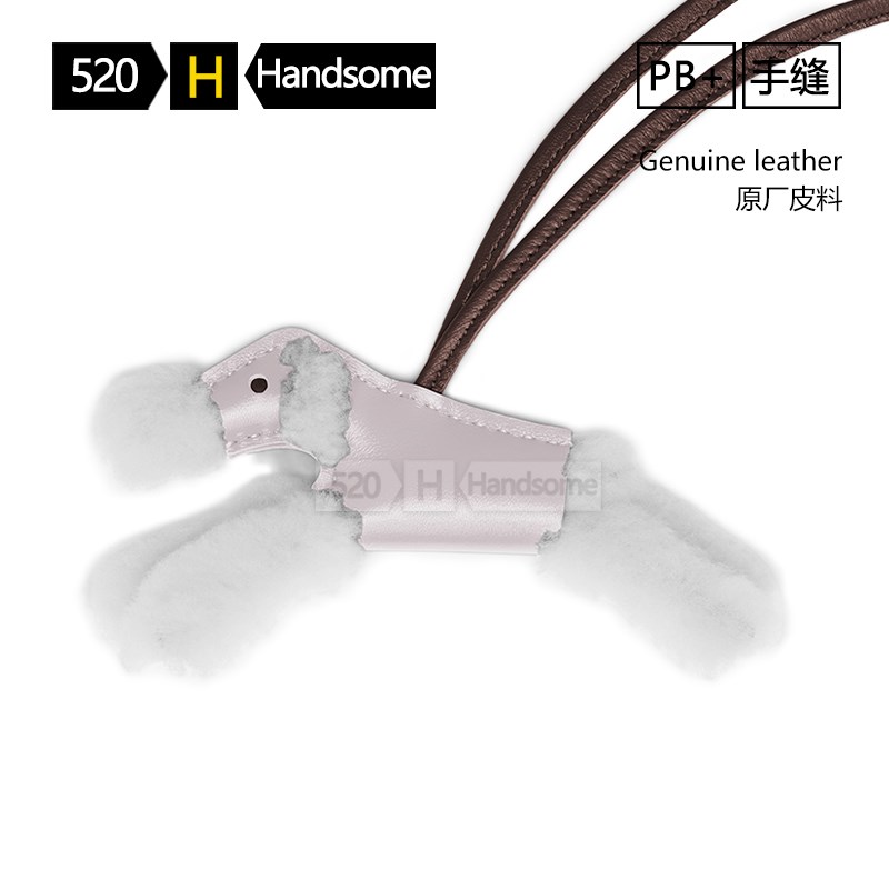 热销【马家同款】适用于H家包包小狗挂件budy朋克小狗挂饰车内吊