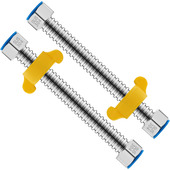 热销304不锈钢波纹管4分金属热水器进水管配件配大全冷热家用软管